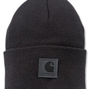 WATCH HAT - 100% ACRYLIC DOUBLE THICKNESS KNIT - BLACK COLOR. DIAYTAR NIGERIA makes quality accessible to all with our affordable prices and quick delivery service.