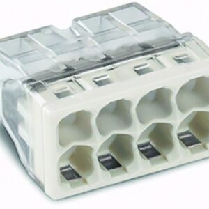 AUTOMATIC TERMINAL FOR 8 CONDUCTORS TRANSPARENT HOUSING COLOR LIGHT GREY COVER 2.50 MM2 - COND. 50. Your everyday shopping destination, DIAYTAR NIGERIA offers quality and value delivered within days.