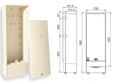 BORNE CIBE MONOPHASÉ 60 A DIM.: 692X230X157,5 MM BEIGE. Shop across categories with ease at DIAYTAR NIGERIA, delivering affordability within the week.