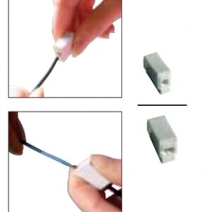 CONVECTOR TERMINAL 1 FLEXIBLE WIRE 1 RIGID WIRE DIM. 21X8.3X16 MM PACKAGING 100 P. DIAYTAR NIGERIA bridges the gap between desire and affordability with nationwide delivery in under 8 days.
