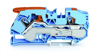 TERMINAL BLOCK FOR 2 CONDUCTORS WITH LEVER AND PUSH BUTTON; 16 MM2 - BLUE. Your complete shopping solution, DIAYTAR NIGERIA delivers variety and value within the week.