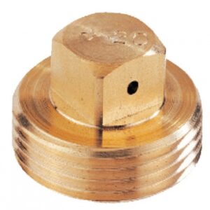 BRASS MALE PLUG - FLAT JOINT - SQUARE HEAD - 6/20 THREAD. Experience the joy of convenient shopping with DIAYTAR NIGERIA's vast selection and quick delivery service.