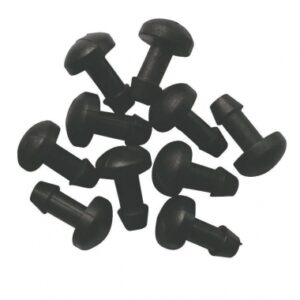 BLACK MICRO IRRIGATION PLUGS Ø 4X6 MM - BAG OF 10 PIECES. DIAYTAR NIGERIA: Where online shopping becomes effortless with budget-friendly nationwide delivery.