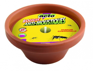TERRACOTTA ANTI-MOSQUITO CANDLES - DIMENSIONS: H. 55 MM X Ø 120 MM. - BOUGI4. DIAYTAR NIGERIA connects your desires with reality through our affordable e-commerce platform and quick delivery.