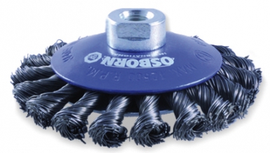 CONICAL BRUSH - TWISTED STEEL WIRE 0.50 MM - Ø 100 MM - THICKNESS 13 MM - THREAD M14X2.0. DIAYTAR NIGERIA brings the market to your screen with thousands of affordable products delivered to your door.