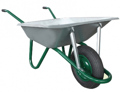MAJOR WHEELBARROW 100 L GALVANIZED BOX, REINFORCEMENT SHROUDS, WITH BUMPER, INFLATABLE WHEEL Ø 380 MM. DIAYTAR NIGERIA: Where convenience meets affordability with delivery across Nigeria in under 8 days.