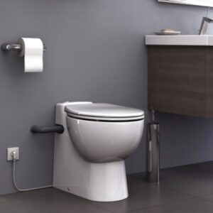 SANICOMPACT PRO GRINDER + WC: FLOOR MOUNTING SYSTEM. THE ECO+ FLUSH SYSTEM WILL ALLOW YOU TO SAVE WATER COMPARED TO A CONVENTIONAL FLUSH WITH ONLY 1.8 L TO 3 L PER USE.. DIAYTAR NIGERIA: Where every click leads to affordable purchases delivered promptly to your door.