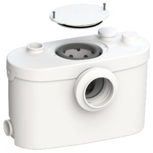 SANIPRO XR UP WC GRINDER: IDEAL FOR INSTALLING A COMPLETE BATHROOM WITH WC, FROM WHICH IT WILL EVACUATE WASTEWATER UP TO 5 M IN HEIGHT AND 100 M IN LENGTH. THIS TOILET AND BATHROOM GRINDER IS ADAPTED. DIAYTAR NIGERIA makes quality accessible with low prices and reliable 5-8 day nationwide delivery.