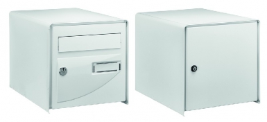 LETTER BOX O.T. PROBAT DF ELECTRO-ZINC PLATED STEEL SHEET WHITE 9016 DIM. LXHXP: 302X300X410 MM PTT LOCK. DIAYTAR NIGERIA delivers on our promise of variety, affordability, and prompt nationwide shipping.