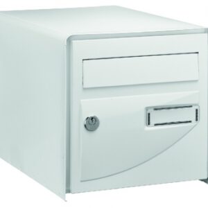 LETTER BOX O.T. PROBAT SF ELECTRO-ZINC PLATED STEEL SHEET WHITE 9016 DIM. LXHXP: 302X300X410 MM PTT LOCK. DIAYTAR NIGERIA delivers more than products - we deliver affordable solutions within the week.