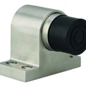 REINFORCED BRUSHED STAINLESS STEEL STOPPER DIM. LXHXP: 90X73.5X46.5 MM. DIAYTAR NIGERIA delivers more than purchases - we deliver affordable shopping solutions within the week.