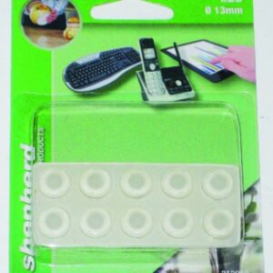 TRANSPARENT ADHESIVE ANTI-SLIP BUFFER Ø8X1.5 MM BLISTER PACK OF 20 P. DIAYTAR NIGERIA: Making quality accessible to all Nigerians with affordable prices and quick delivery.
