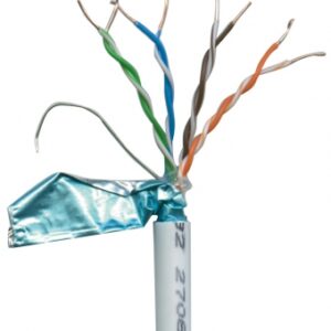 COPPER DATA TRANSMISSION CABLE 100 Ω F/UTP COPPER CORE 1 X 4P 0.6 MM - 500 M REEL. Experience budget-friendly shopping at DIAYTAR NIGERIA, Nigeria's premier online marketplace with quick delivery.