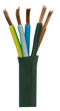 RIGID INDUSTRIAL CABLE U1000 R2V CABLED 5G10 MM2 WEIGHT 725 KG/KM BLACK - 500 M REEL (CUT) - PRICE PER 100 ML. Shop smart, shop DIAYTAR - Nigeria's most affordable e-commerce platform with nationwide delivery.