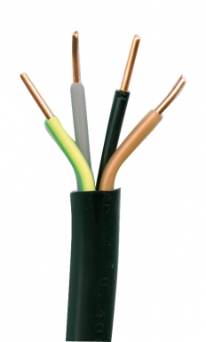RIGID INDUSTRIAL CABLE U1000 R2V SOLID 4G1.5 MM2 WEIGHT 170 KG/KM BLACK - 100 M CROWN - PRICE PER 100 ML. Discover shopping reimagined with DIAYTAR NIGERIA's extensive catalog and 5-8 day delivery service.