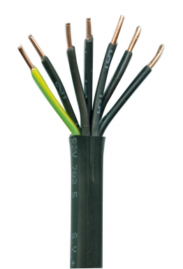 RIGID INDUSTRIAL CABLE U1000 R2V SOLID 7G1.5 MM2 WEIGHT 250 KG/KM BLACK - 500 M REEL (CUT) - PRICE PER 100 ML. DIAYTAR NIGERIA brings the marketplace to your home with budget-friendly prices and nationwide delivery.