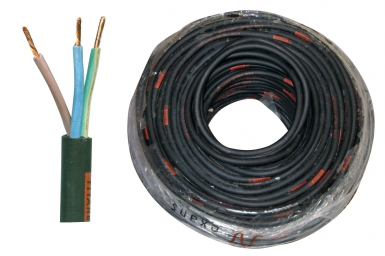 HO7 RN-F12N FLEXIBLE INDUSTRIAL CABLE WIRED 3G2.5 MM2 WITH V/J BLACK - 50 M CROWN. Shop smarter with DIAYTAR NIGERIA's diverse marketplace and budget-friendly nationwide delivery.