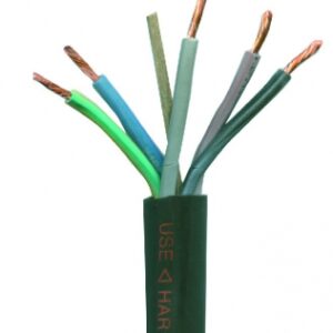 HO7 RN-F12N FLEXIBLE INDUSTRIAL CABLE CABLE 5G4 MM2 WITH V/J 470 KG/KM BLACK - 500 M REEL. DIAYTAR NIGERIA: Where countless products meet affordable prices and reliable nationwide shipping.