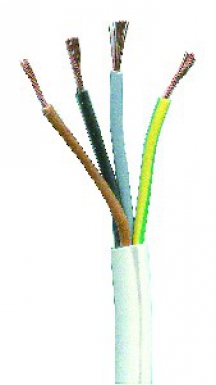 FLEXIBLE CABLE HO5VV-F BARE COPPER CORE WIRED 4G1.5 MM2 WEIGHT 137 KG/KM WHITE - 100 M CROWN - PRICED PER 100 ML. Shop across categories at DIAYTAR NIGERIA and enjoy budget-friendly nationwide shipping in 5-8 days.