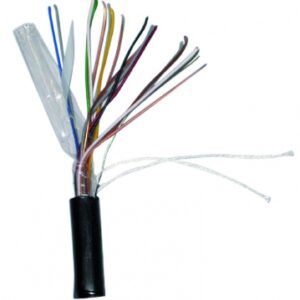 TELEPHONE CABLE PTT 88 8 PAIRS 0.6 MM Ø EXT. 7.2 MM WEIGHT 54 KG/KM BLACK. Experience shopping freedom with DIAYTAR NIGERIA's vast catalog and nationwide 5-8 day shipping.