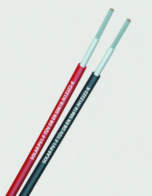 SOLAR CABLES SECTION 1 X 6 MM2 Ø EXT. SHEATH 6.4 MM - RED COLOR - WEIGHT 80 KG/KM - PACKAGING T500. DIAYTAR NIGERIA: Where shopping dreams come true with budget-friendly prices and nationwide shipping.