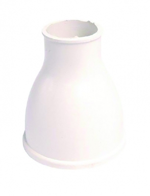 WHITE RUBBER SANITARY CONE FOR TOILET BOWL. DIAYTAR NIGERIA: Your gateway to affordable products delivered reliably across Nigeria.
