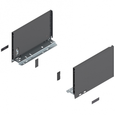 LEGRABOX SIDE, HEIGHT C (177 MM), LN=450 MM, RIGHT + LEFT, FOR LEGRABOX PURE - MATTE ORION GREY COLOR. Shop with ease at DIAYTAR NIGERIA and enjoy our extensive product range delivered at affordable rates.