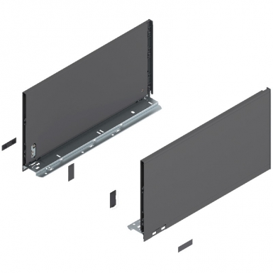 LEGRABOX SIDE, HEIGHT F (241 MM), LN=500 MM, RIGHT + LEFT, FOR LEGRABOX PURE - MAT ORION GREY COLOR. DIAYTAR NIGERIA: Redefining e-commerce with affordable prices and reliable nationwide shipping.