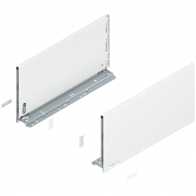LEGRABOX SIDE, HEIGHT F (241 MM), LN=600 MM, RIGHT + LEFT, FOR LEGRABOX PURE - MATTE SILK WHITE COLOR. Discover a new way to shop with DIAYTAR NIGERIA's comprehensive marketplace and quick delivery options.