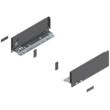 LEGRABOX SIDE, HEIGHT M (90.5 MM), LN=550 MM, RIGHT + LEFT, FOR LEGRABOX PURE - MAT ORION GREY COLOR. Your complete marketplace solution, DIAYTAR NIGERIA offers unbeatable value with delivery within the week.