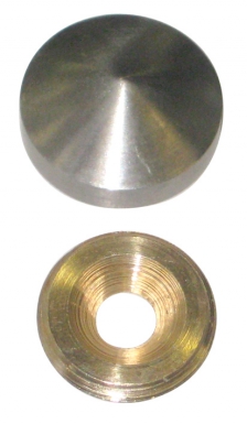 SCREW HEAD COVER 2 PIECES Ø 20 MM CONICAL MODEL POLISHED BRASS PACK OF 100. DIAYTAR NIGERIA transforms how Nigerians shop with our affordable prices and dependable shipping times.
