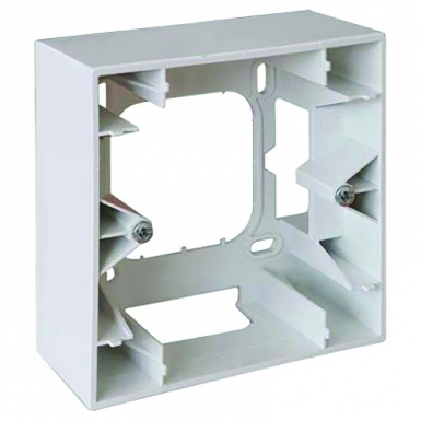 SURFACE FRAMES FOR SQUARE - 1 POST - WHITE. Shop with ease at DIAYTAR NIGERIA, Nigeria's premier e-commerce platform offering budget-friendly shipping.