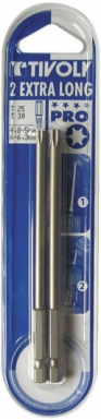 CARD 2 PROFESSIONAL QUALITY SCREWDRIVER BITS FOR TORX SCREWS NO. 25 AND NO. 30 - LENGTH 120 MM. Navigate countless options with DIAYTAR NIGERIA's comprehensive marketplace and budget-friendly shipping.