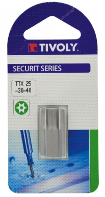 CARD 3 TORX TAMPER SCREWDRIVER BITS 20-25-27 - Ø 4-4.2/5.5-5/4.3-5 - LENGTH 25 MM. DIAYTAR NIGERIA: Where shopping is a pleasure with affordable prices and reliable delivery service.