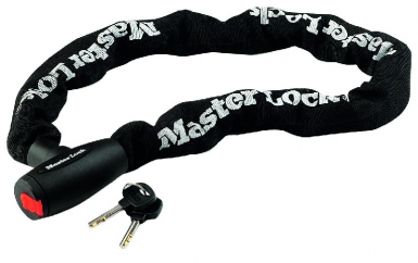 STEEL CHAIN ​​100 CM X Ø 10 MM BLACK NYLON SHEATH INTEGRATED KEY LOCK. DIAYTAR NIGERIA: Where every Nigerian finds what they need at prices they can afford, delivered promptly.