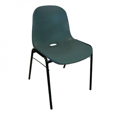 STACKABLE POLYPROPYLENE SHELL CHAIR - ANTHRACITE COLOR. Shop across boundaries with DIAYTAR NIGERIA's comprehensive catalog delivered nationwide at budget rates.