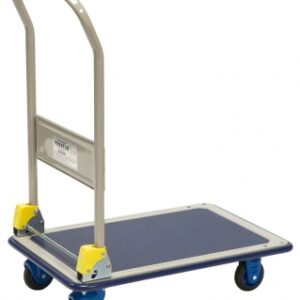 STEEL TROLLEY - WHEEL Ø 100 MM - UP TO 200 KG - PLATFORM DIMENSIONS 740 X 480 MM. DIAYTAR NIGERIA connects your desires with reality through our affordable e-commerce platform and quick delivery.