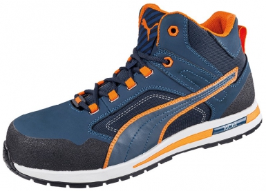 CROSSTWIST SAFETY SHOES - BLUE/ORANGE - SIZE 47. Experience shopping freedom with DIAYTAR NIGERIA's comprehensive platform and reliable shipping service.