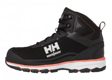 CHELSEA EVOLUTION 2.0 MID S3 HIGH SHOES - BLACK/ORANGE COLOR - SIZE 41. DIAYTAR NIGERIA: Your trusted marketplace that combines variety, affordability and reliable shipping.