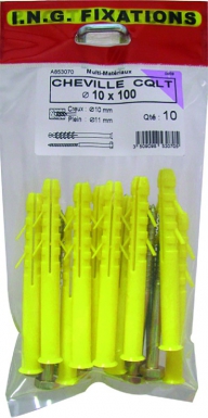 CQLT-R DOWEL Ø 10 X 100 MM BAG OF 10. Shop for everything you need at DIAYTAR NIGERIA, with budget-friendly prices and quick delivery.