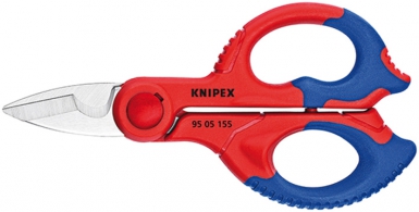 ELECTRICIAN'S SCISSORS - CABLE CUTTER EDGE - BI-MATERIAL SHEATH HANDLES - 15.5 CM. DIAYTAR NIGERIA: Your partner in affordable online shopping with dependable delivery within 8 days.