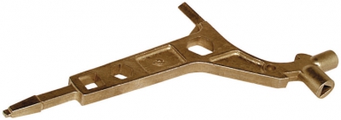 "TRICOISE-SESAME" OPERATING KEY IN ALUMINUM BRONZE.... DIAYTAR NIGERIA: Your one-stop e-commerce destination with affordable prices and nationwide delivery in 5-8 days.