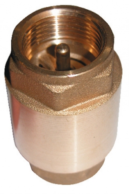 "EUROPA" MECHANICAL CHECK VALVE. BRASS STAINLESS STEEL SPRING - THREAD F 40X49. Shop with purpose at DIAYTAR NIGERIA and receive your purchases at unbeatable prices within the week.