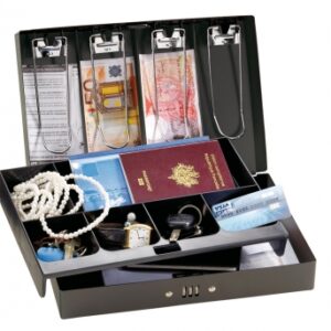 SECURE COMBINATION STORAGE BOX MODEL NO. 7147EURD - SIZE S - CAPACITY 4.3 L. BLACK COLOR. Experience the ease of modern shopping with DIAYTAR NIGERIA's vast selection and quick delivery service.