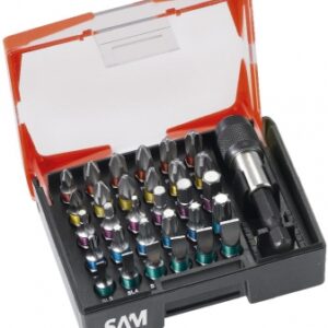 31-PIECE SCREWDRIVER BITS SET. DIAYTAR NIGERIA makes quality accessible with our affordable prices and dependable delivery service.