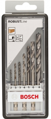 SET OF 7 WOOD DRILL BITS - 1/4" 6-SIDED - Ø 2-3-3-4-5-6-8 MM. Shop smart with DIAYTAR NIGERIA's vast selection and enjoy affordable shipping in just 5-8 days.