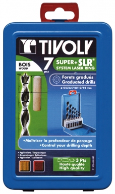 SET OF 7 SUPER+SLR WOOD DRILLS - GRADUATED DRILLS - Ø 4-5-6-7-8-10-12 MM. Shop across categories at DIAYTAR NIGERIA with the confidence of affordable prices and delivery within 8 days.