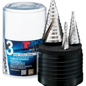 SET OF 3 HOLE AMPLIFIER DRILLS - Ø 4-12 + Ø 4-20 + Ø 4-30 MM. Shop with intention at DIAYTAR NIGERIA, offering thousands of products delivered nationwide in days.