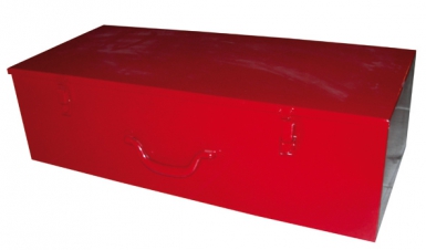 GRINDER BOX Ø 125 - MB 125 - RED LACQUERED STEEL SHEET - LXWXH: 370X160X130 MM. DIAYTAR NIGERIA: Your partner in affordable online shopping with dependable delivery within 8 days.