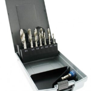 PLASTIC BOX 12 HSS METAL DRILL BITS Ø 3-3.5-4-4.5-5-5.5-6-7-8-9-10 MM. DIAYTAR NIGERIA: Your partner in affordable shopping with nationwide delivery in just 5-8 days.